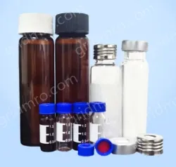 Chromatography injection vial headspace cap 2 ml