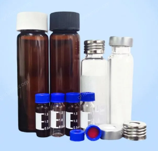 Chromatography vial with solid cap 40 ml