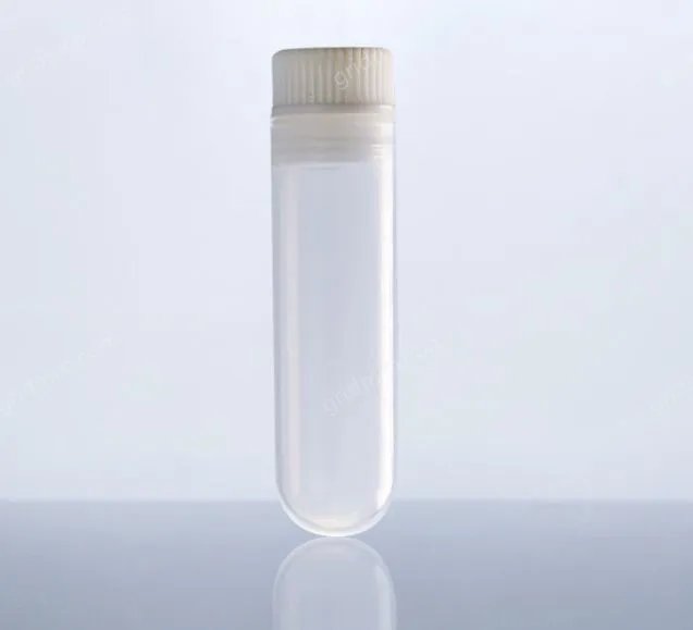 50ml straight round bottom - white cross cover 50pcs