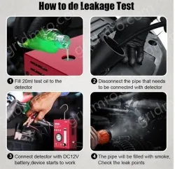 ANCEL S3000 Automotive Detection Tool EVAP Pipeline Leakage Analyzer Smoke Leakage Detector