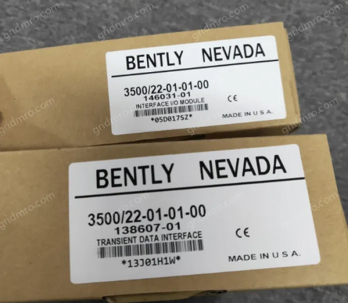 Bently Nevada detection module 3500/22-01-01-01