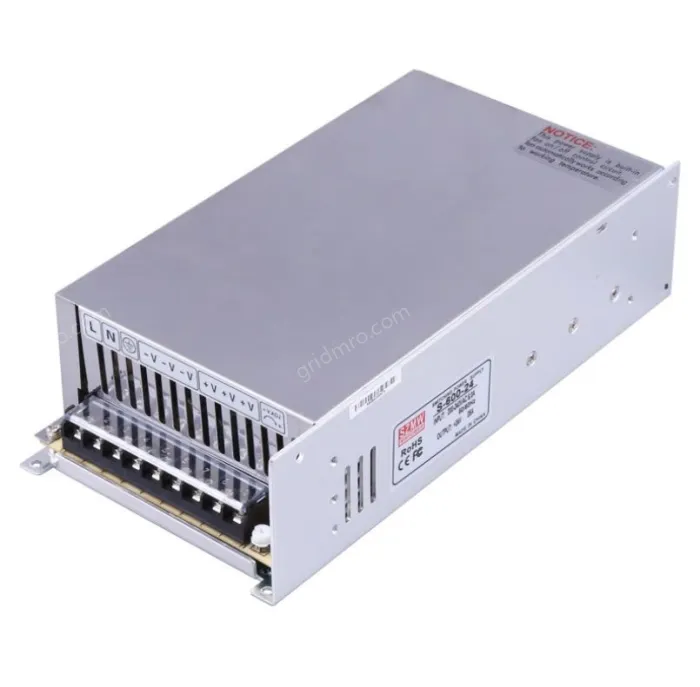 AC to DC regulated industrial monitoring switching power supply S-800-48