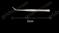 Stainless steel tweezers Curved tip (thick) 20cm