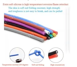 Silicone high temperature cable 30AWG Pesimis
