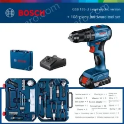 GSB 185-LI Single Electric + 108 Piece Set