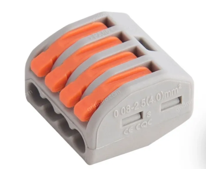 The terminal block is high-power, PCT snap-and-crimp, ULTUV assembly, and the dome is fastened quickly Speed wire connectors