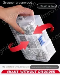 Two thickened materials 8 grids double-layered