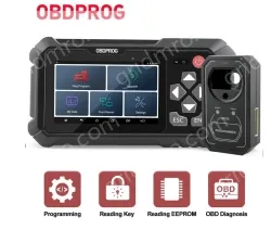 OBDPROG M501 car key programmer EEPROM anti-theft password reading Wifi remote control key