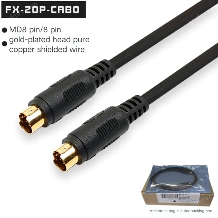 5m boxed Mitsubishi handheld programmer and FX PLC cable