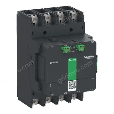 LC1G5004LSEA Contactor, high power, TeSys Giga, advanced version, 4 pole/NO, AC-1 <=440V 700A, 200-500VAC/DC coil
