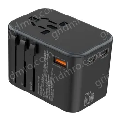 New GaN 65W PD Super Fast Charge Travel Adapter