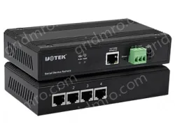 UOTEK UT-6804 10/100M to 4 Ports RS-232/485/422 Serial Device Server