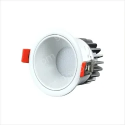 Downlight model: 7W white cup with an opening of 75mm 3000K OSRAM chip + Caifu town drive