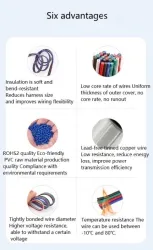 18AWG*10 and (34/0.178TS)