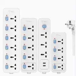 European standard unswitched 3-plug