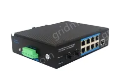 8-port 10/100/1000BASE-TX+2G SFP Managed Industrial Switch