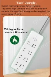 Australia Total switch 4-plug cord length 1.5m