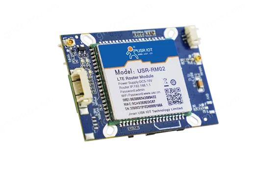 Single-network port 4G wireless router module