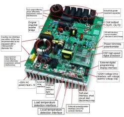 Single-phase Digital 5KW(Half-bridge control board)