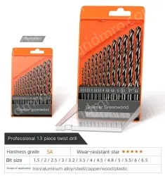 Professional plastic box 13-piece set