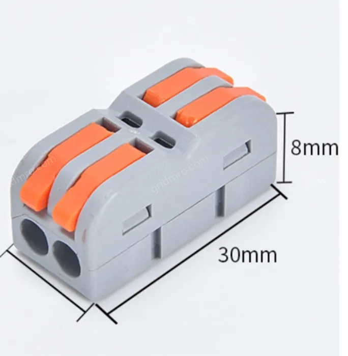 Quick terminal blocks-SPL-2M two-in, two-out mini model
