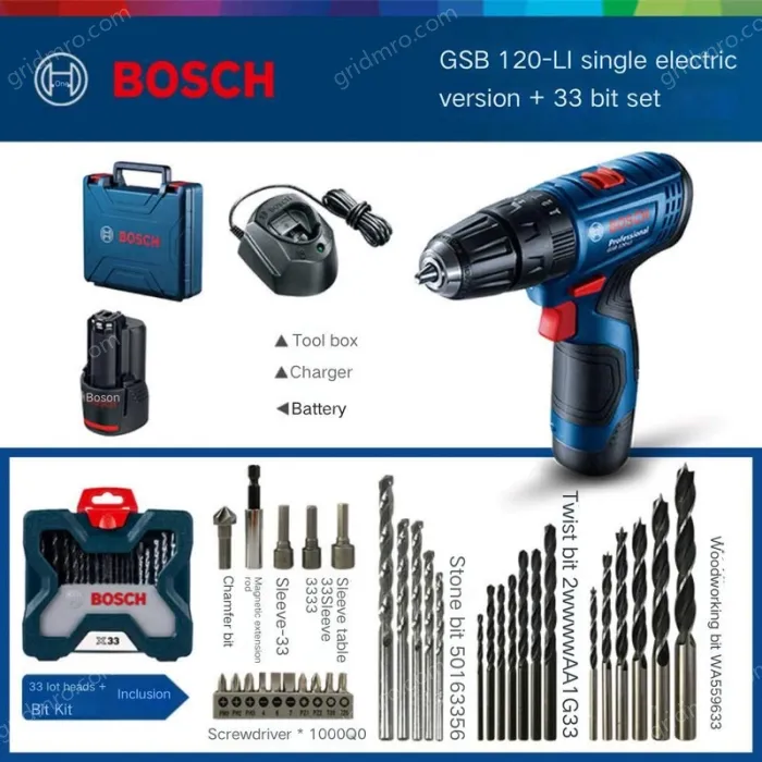 GSB 120 single + 33 pcs