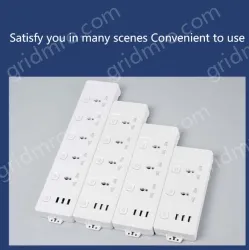 Split control 5-plug 1.8m