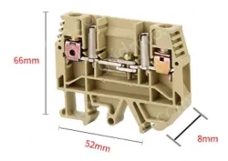 WTL6-1 Terminal Block: Experimental Wire Terminal, Din Rail Terminal, Connector Terminal, Voltage Terminal