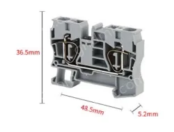 ST10 Terminal Blocks Rail Spring Type 10 Square Cage Terminal Blocks Terminal Blocks
