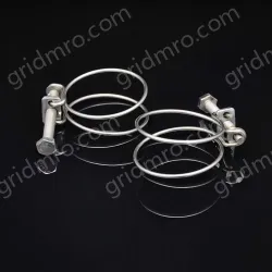 Double steel wire hose clamp 201 material 13-16*2 [wire diameter]