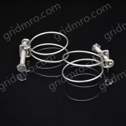 Double steel wire hose clamp 201 material 25-29*3 [wire diameter]