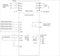 CV20-2S-0007G 4A 0.75KW
