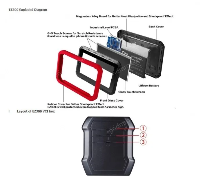 XTOOL EZ300 AUTO DIAGNOSTIC TOOLS