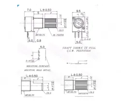 PWM DC motor governor DC12V-DC40V speed regulation module