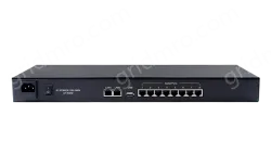 Eight serial servers