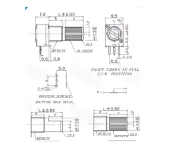 PWM DC motor governor 3V-90V speed regulation module