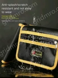 The blue edge upgraded middle pocket can be equipped with an electric drill + hook included