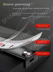 Drop resistance, wear resistance/rubber lagging self-locking: 3m×16MM class II. accuracy